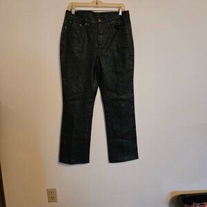 Diane Gilman DG2 Black Lurex Denim Jeans